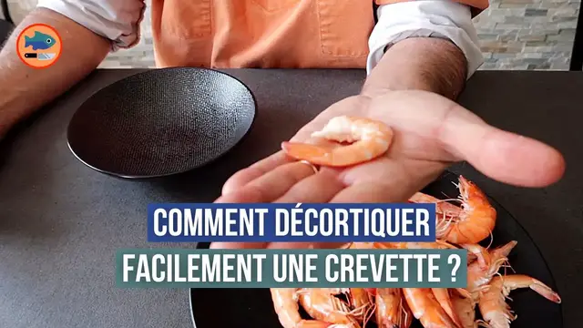'Video thumbnail for Comment décortiquer facilement une crevette ? (sans se blesser)'