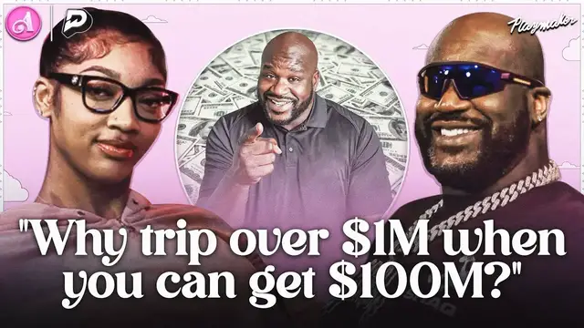 'Video thumbnail for Shaq & Angel Have An Honest Talk About WNBA Salaries…'