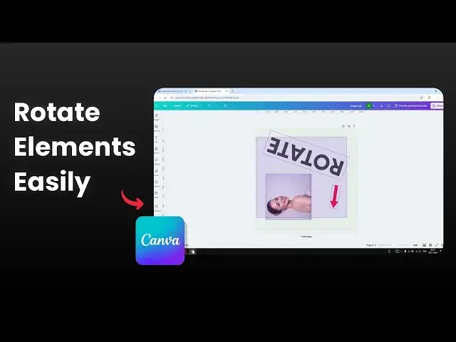 'Video thumbnail for How to Rotate Elements in Canva'