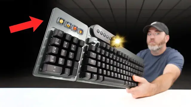 'Video thumbnail for You've NEVER Seen a Keyboard Like This...'