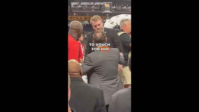 'Video thumbnail for Witness how security blocked Hakeem Olajuwon from joining Houston’s epic celebration'