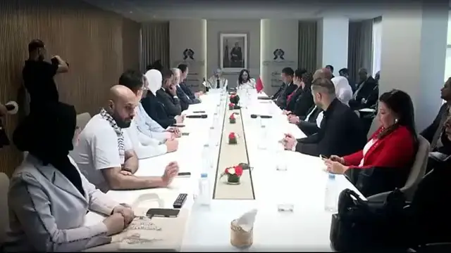 'Video thumbnail for Morocco hosts Palestinian delegation for human rights training'