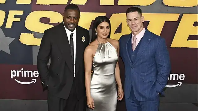'Video thumbnail for John Cena and Idris Elba-starring action film "Heads of State" premieres in New York'