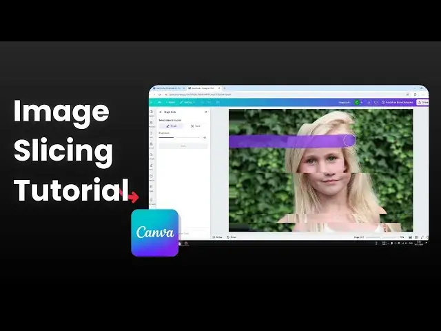 'Video thumbnail for How to Slice an Image in Canva'