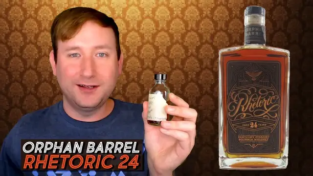 'Video thumbnail for Orphan Barrel Rhetoric 24 Year Old Bourbon'