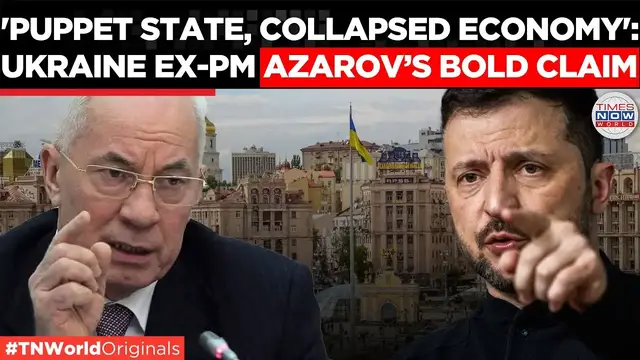'Video thumbnail for 'Nothing Decided in Kyiv'- Ukraine's Ex-PM Azarov EXPLOSIVE Claims on Zel's Regime | Times Now World'