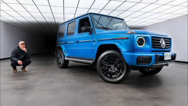 'Video thumbnail for The 2025 Mercedes-Benz Electric G-Wagon'