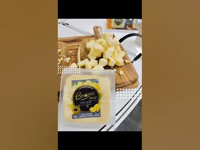 'Video thumbnail for Brownes Dairy from Western Australia serving up these INSANE artisan cheddars 🧀✨ #BrownesDairy'