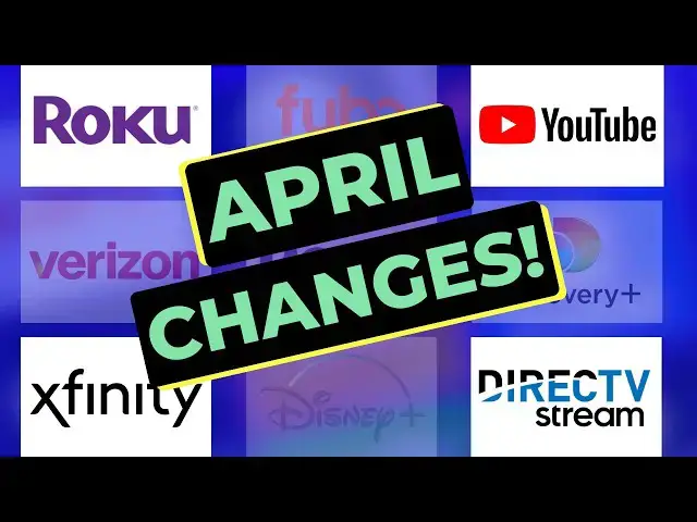 'Video thumbnail for Big Streaming TV Changes for April 2025!'