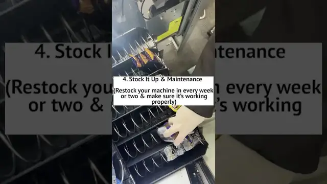 'Video thumbnail for money making meg: start a vending machine business: location, snacks & cash'