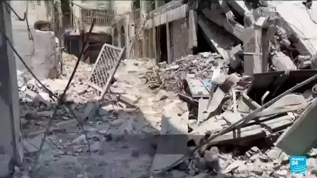 'Video thumbnail for Israeli strike hits Gaza church, killing 3 and wounding priest who was close to Pope Francis'