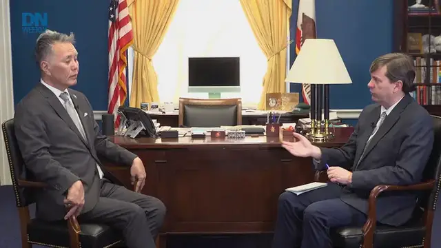 'Video thumbnail for Democratic Rep. says VA shouldn’t adopt ‘DOGE mentality’ in staff cuts'