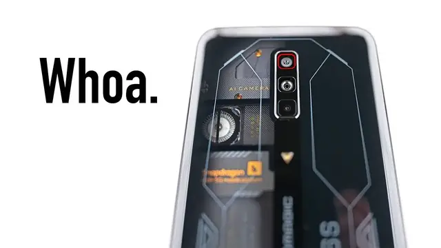 'Video thumbnail for The TRANSPARENT Smartphone is HERE...'