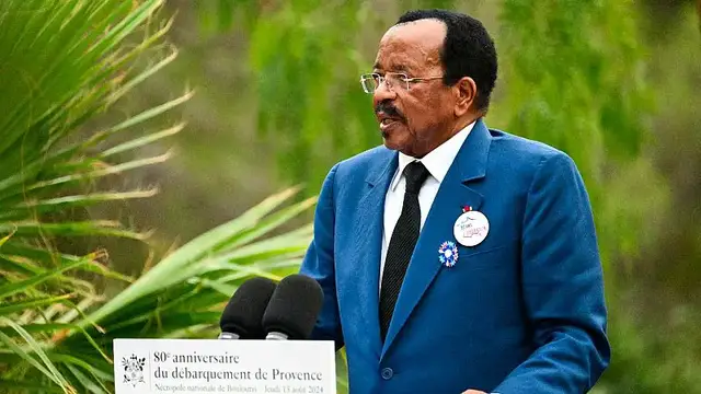 'Video thumbnail for Cameroon’s Paul Biya, 92, announces bid for another term'