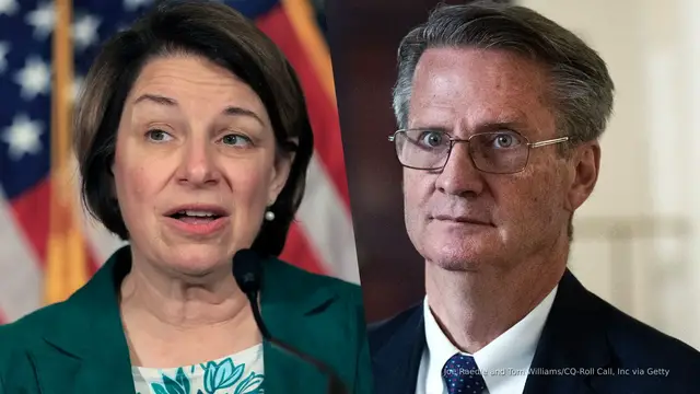 'Video thumbnail for Klobuchar, Burchett weigh in as DOJ seeks release of Epstein grand jury files'