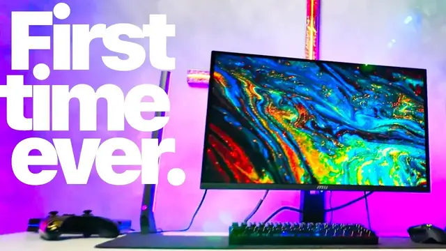 'Video thumbnail for Perfect for EVERYONE! MSI MPG 272URX QD-OLED Monitor'