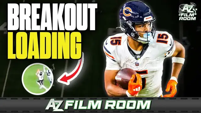 'Video thumbnail for a to z sports film room: rome odunze's year 2 breakout potential: bears' offensive strategy & film breakdown'