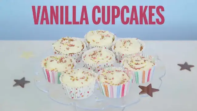 'Video thumbnail for Vanilla Cupcake | Recipe'