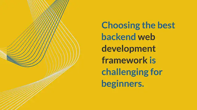 'Video thumbnail for Best Backend Web Development Frameworks in 2021'