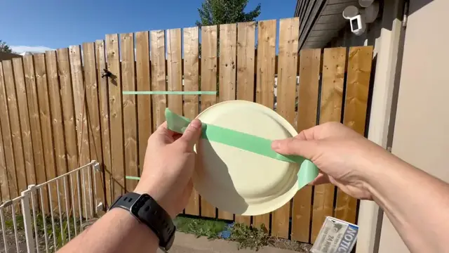 'Video thumbnail for Put a paper plate on your fence (this is BRILLIANT!)'