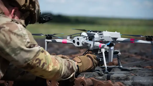 'Video thumbnail for Pentagon overhauls drone policy after Alaska test failures'