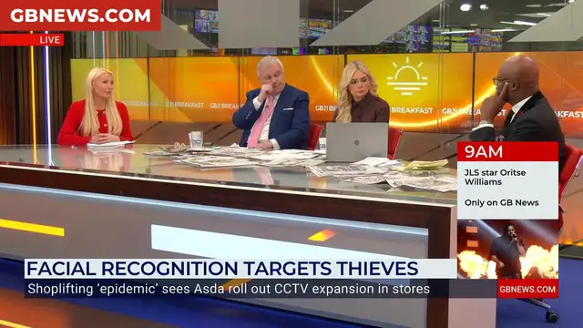 'Video thumbnail for WATCH: Eamonn Holmes tears into Asda's plans for facial recognition CCTV'