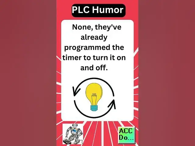 'Video thumbnail for PLC programmer change a lightbulb?'