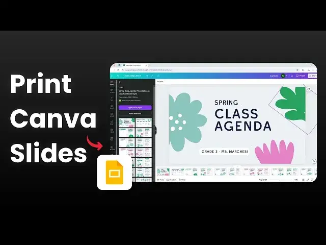 'Video thumbnail for How to Print Canva Presentation'