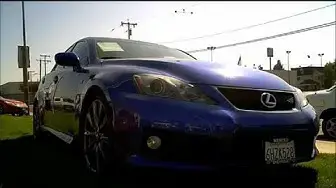 'Video thumbnail for 2008 Lexus ISF V8 5.0 Liter (Walkaround & Exhaust Note) - Merced Chevrolet'
