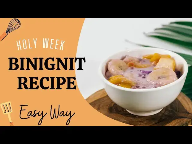 'Video thumbnail for RECIPE : Binignit (Easy Way)'