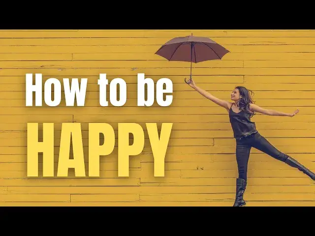 'Video thumbnail for Why You Should STOP Trying to be Happy'