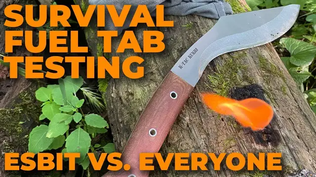 'Video thumbnail for Esbit Survival Stove Fuel Testing | for Stealth Camping and Bushcraft'