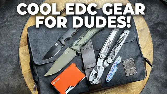'Video thumbnail for Cool EDC Gear for Dudes | Bags, Knives and Multitools'