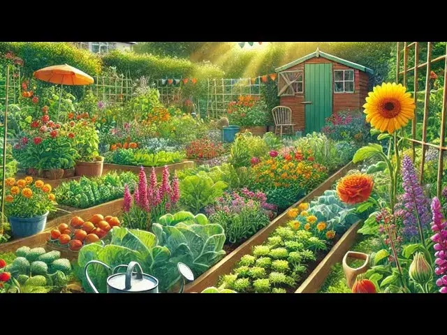 'Video thumbnail for Mid-July Allotment Garden Tour | What’s Growing & Summer Care Tips'