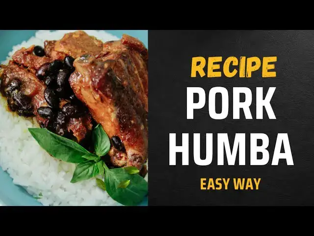 'Video thumbnail for RECIPE : Pork Humba (Easy Way)'