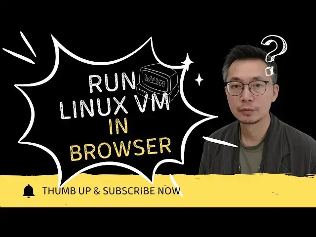 'Video thumbnail for Running Linux VM in Your Web Browser   WebVM'