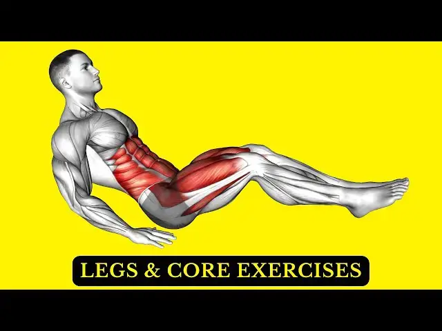 'Video thumbnail for Legs and Core Exercises (Low-Impact Seated Workout)'