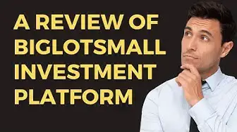 'Video thumbnail for A review of Biglotsmall investment Platform (Watch before investing) #biglotsmall #biglots #hyip'