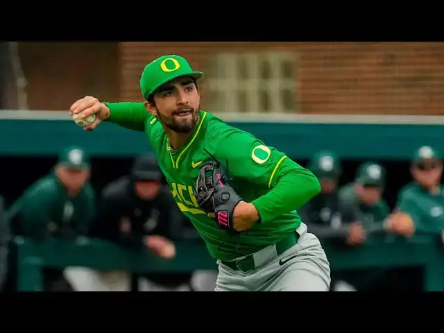 'Video thumbnail for Carter Garate 2025 College Baseball Highlights! | Oregon Ducks'