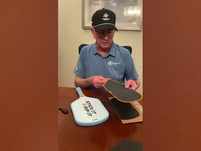 'Video thumbnail for RELOAD Pickleball Paddle Face Replacement'