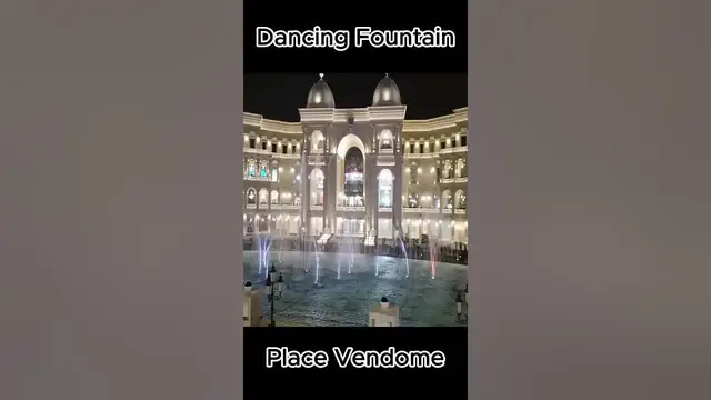 'Video thumbnail for Dancing Fountain - Place Vendome Mall - Lusail, Qatar Daily 7 p.m. onwards BGM: Game of Thrones'