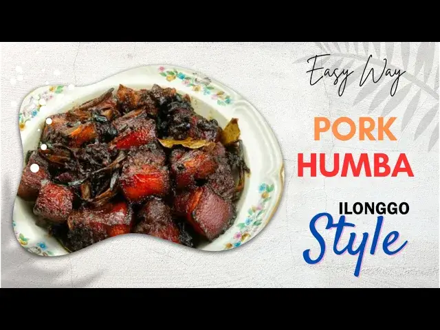 'Video thumbnail for RECIPE : Pork Humba (Ilonggo version)'