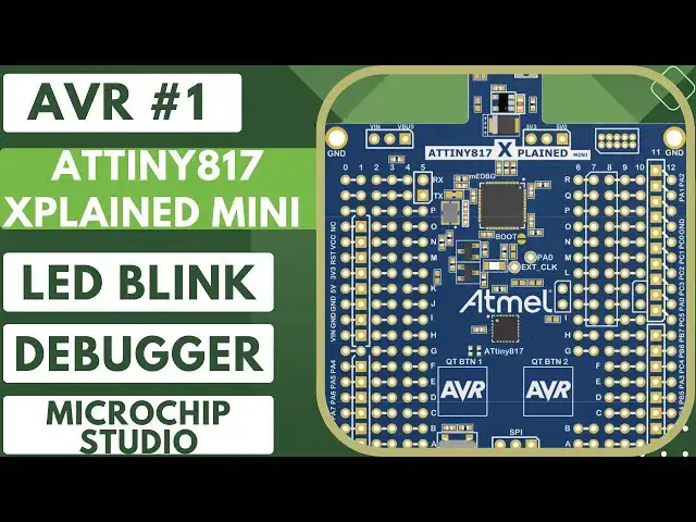 'Video thumbnail for Getting started with xplained mini'
