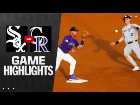 'Video thumbnail for Chicago White Sox at Colorado Rockies Full-Game Highlights! | 07/05/2025'