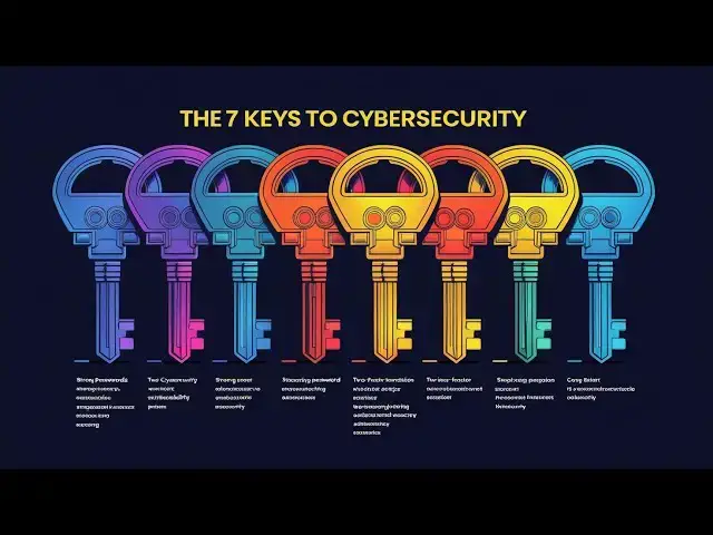 'Video thumbnail for The 7 Keys to Cybersecurity – Protect Your Data Like a Pro'