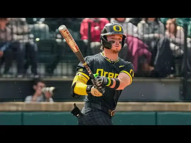 'Video thumbnail for Mason Neville 2025 College Baseball Highlights! | Oregon Ducks'