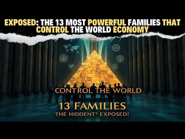 'Video thumbnail for EXPOSED: The 13 Most POWERFUL Families That Control The World Economy'
