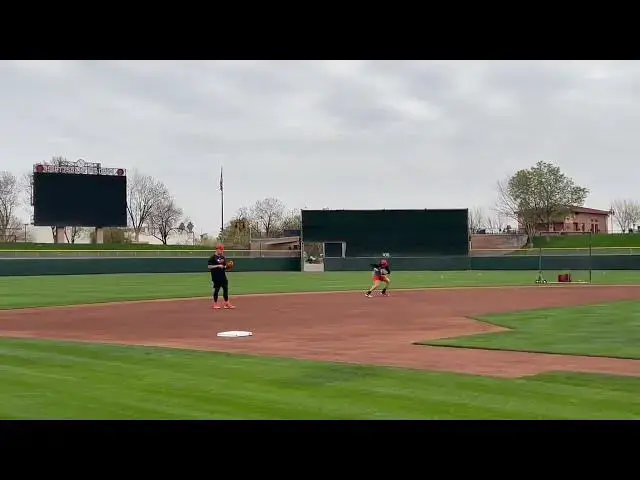 'Video thumbnail for Matt Chapman and Willy Adames Take Grounders for San Francisco Giants! (2025 MLB Spring Training)'