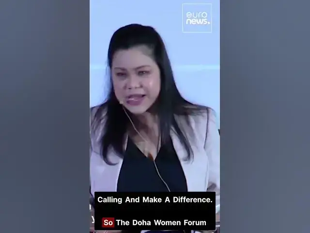 'Video thumbnail for Doha Women's Forum: Empowering Women For A Brighter Future'