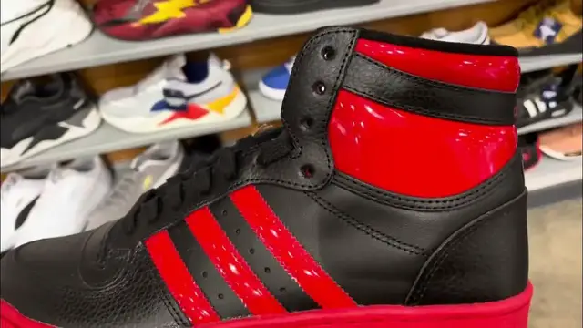 'Video thumbnail for The Black Better Scarlet Adidas Top Ten Hi Is Definitely A Must Have'